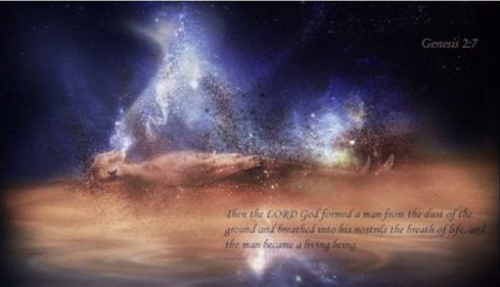 Man became a living soul Genesis 2:7